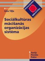 Sociālkultūras mācīšanās organizācijas sistēma